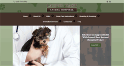 Desktop Screenshot of laureleastpethospital.com